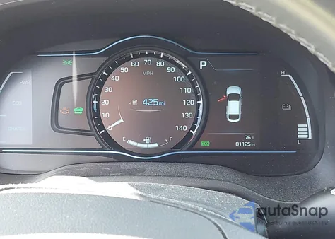 2017 Hyundai Ioniq Hybrid Sel из США, поврежденный, VIN KMHC75LC8HU021867